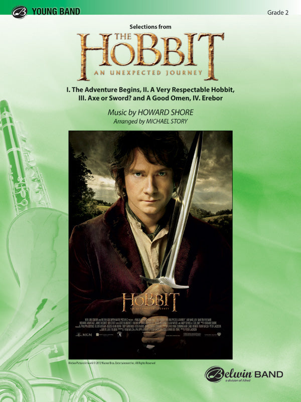 Hobbit an Unexpected Journey Selections CB Gr 2 Shore Howard