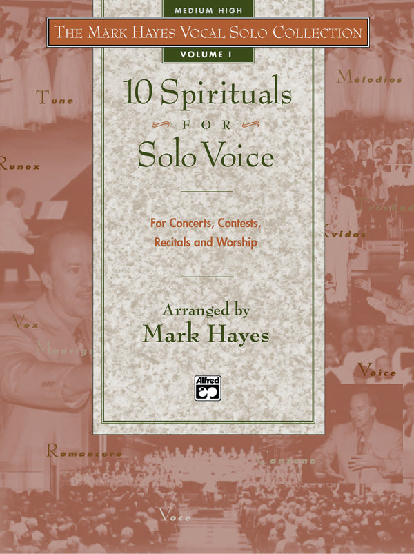 SPIRITUALS 10 FOR SOLO VOICE BK 1 MED/HIGH