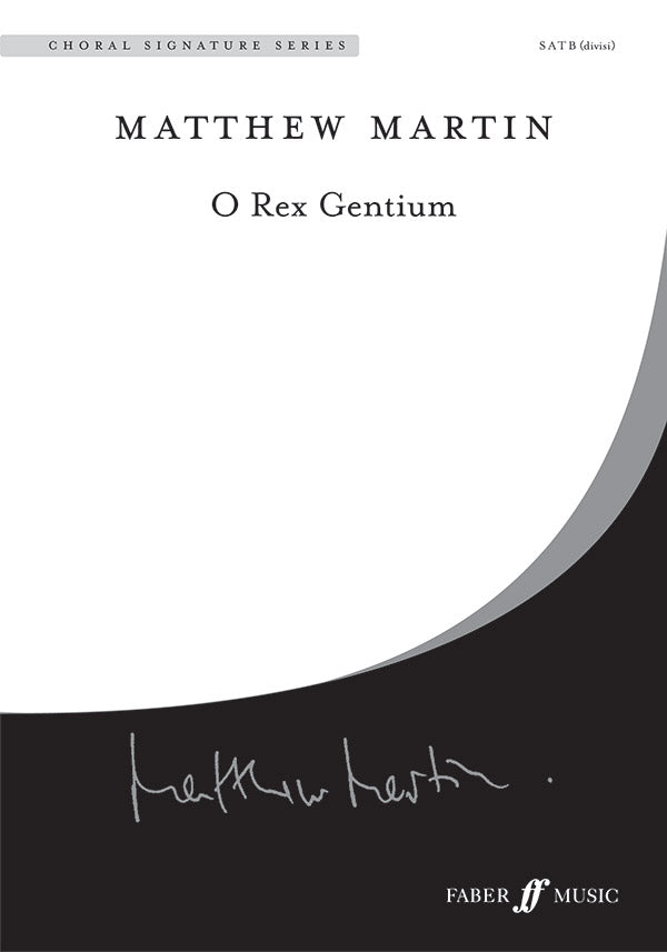 O REX GENTIUM SATB