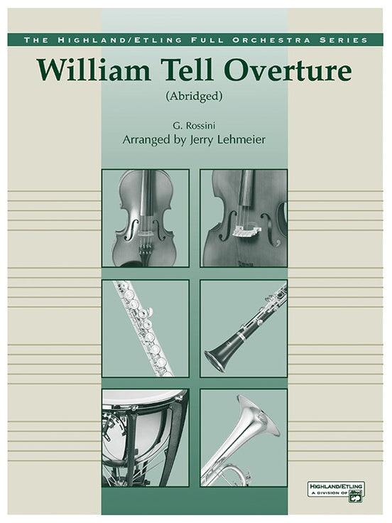 WILLIAM TELL OVERTURE CO ARR LEHMEIER ROSSINI GIOACCHINO