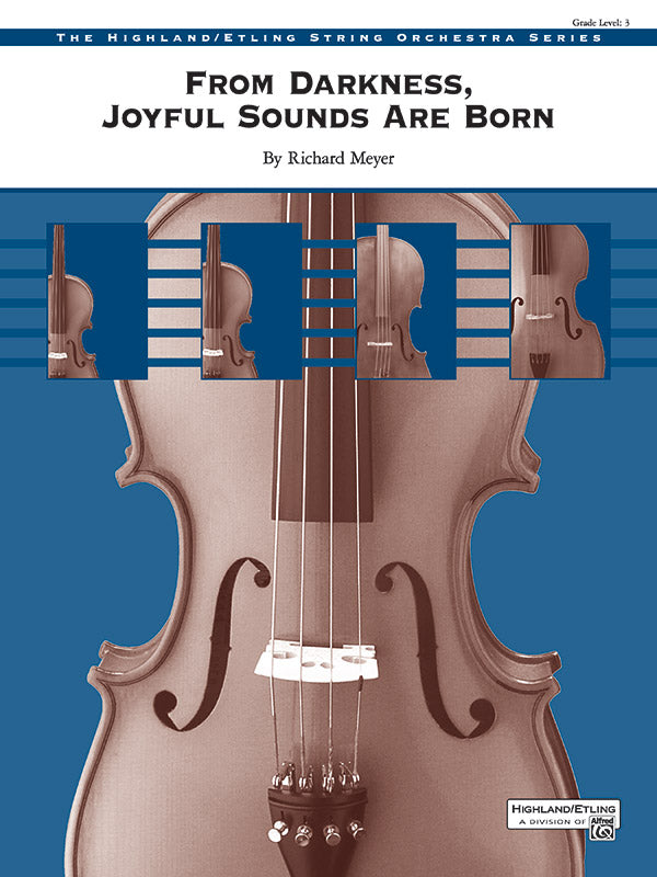 Meyer From Darkness Joyful Sounds Are Born String Orchestra Grade 3 Score/Parts