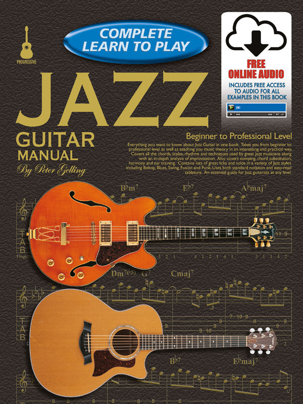 Complete Learn to Play Jazz Guitar Manual Bk/OA