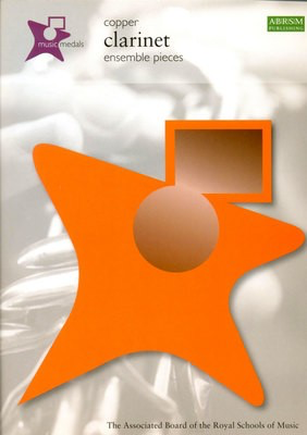 Music Medals Clarinet Ensemble Pieces Copper