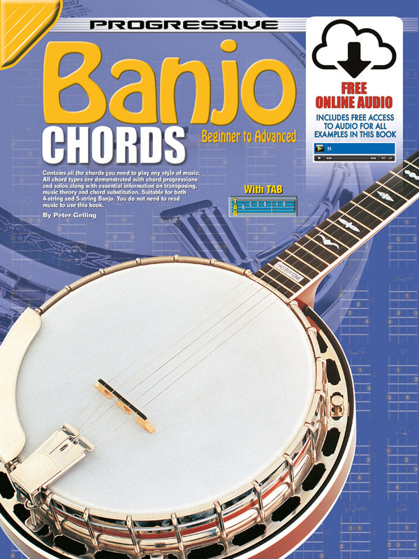 Progressive Banjo Chords Bk/OLA