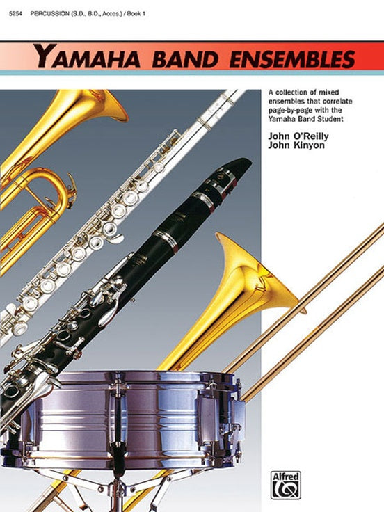 Yamaha Band Ensembles Book 1 Percussion