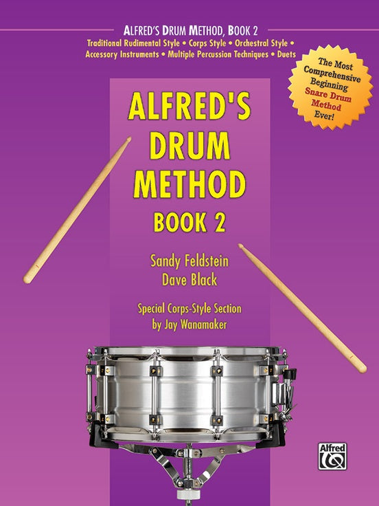 Alfred's Drum Method Book 2 - Black & Feldstein Alfred 238