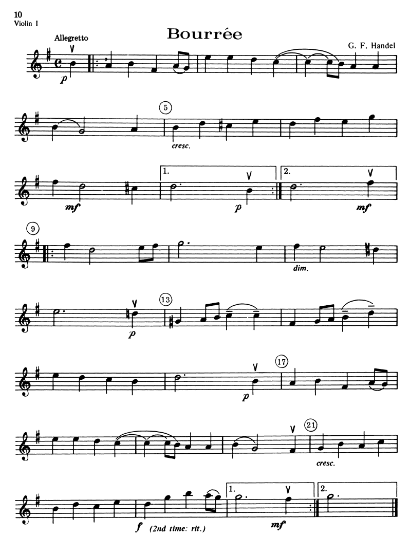 String Orchestra Accompaniments to Solos from Volumes 1 & 2 - Violin 1 Book 0319