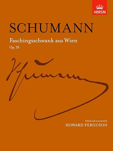Schumann Faschingsschwank aus Wien Op 26 Piano