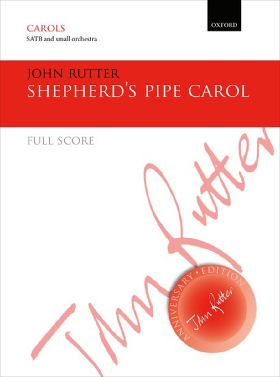 Shepherds Pipe Carol Orchestra Parts Rutter John