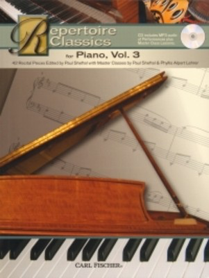 Repertoire Classics For Piano Volume 3 Bk/Cd