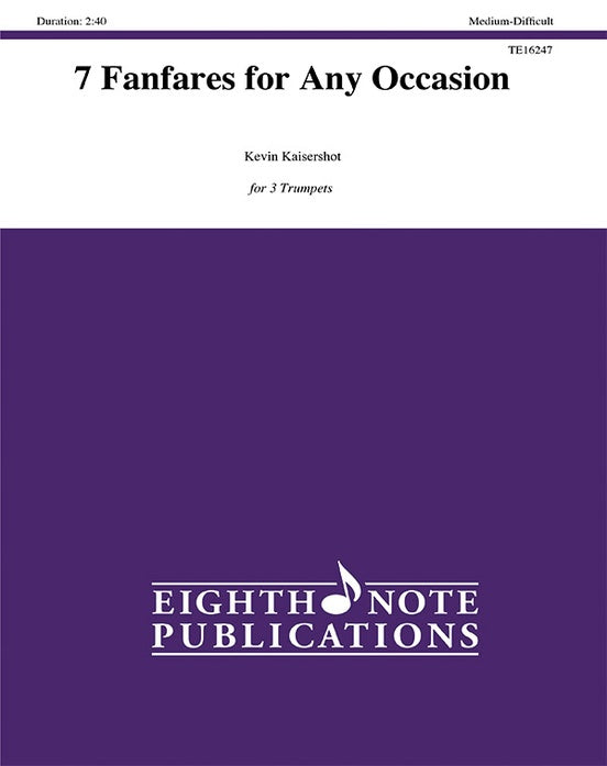 7 Fanfares for Any Occasion Trumpet Trio