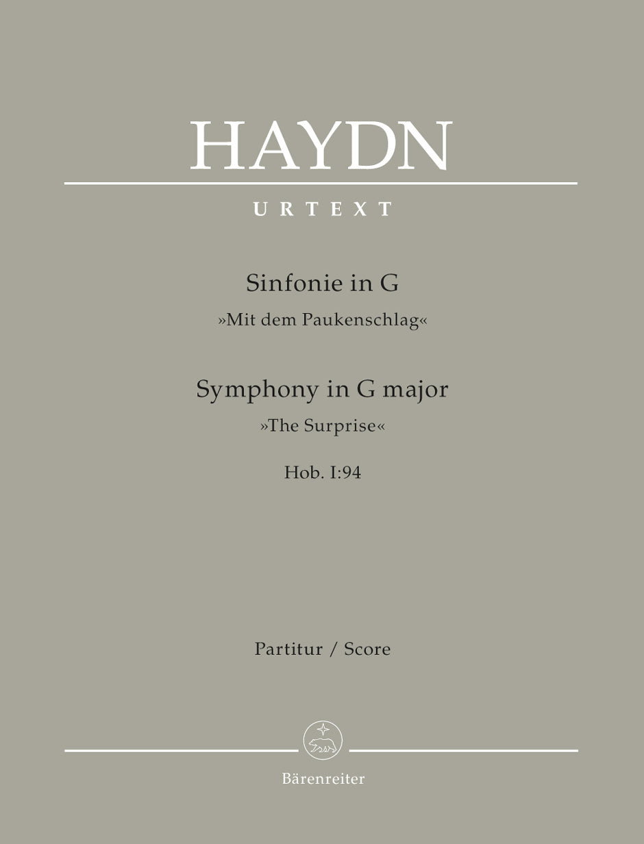 SYMPHONY NO 94 IN G FULL SCORE HAYDN