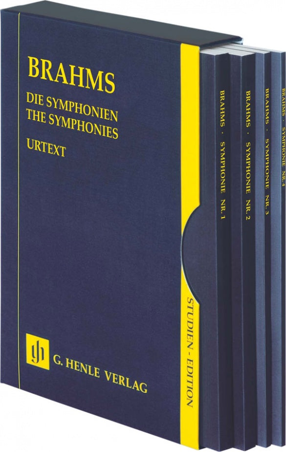 Symphonies 4 Volumes in a Slipcase Study Score