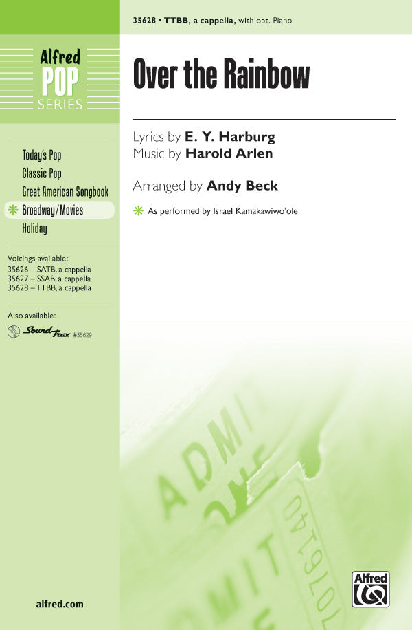 OVER THE RAINBOW TTBB