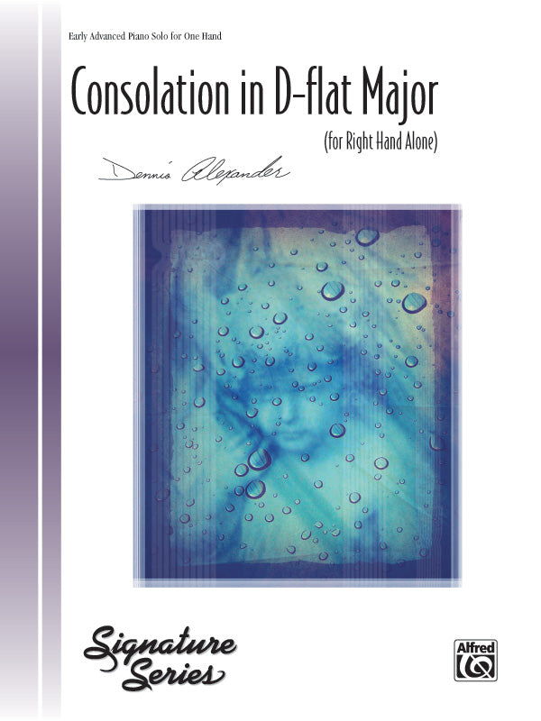 CONSOLATION IN D FLAT MAJOR PS RIGHT HAND