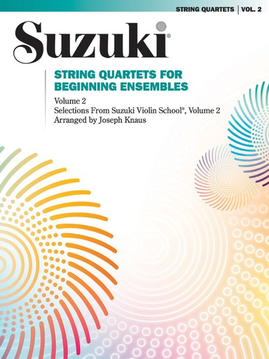 String Quartets for Beginning Ensembles Volume 2