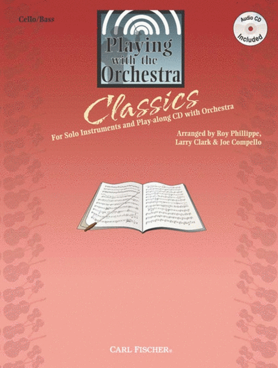 Playing With The Orchestra Classics Cello Bk/CD