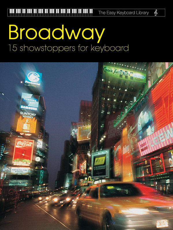 EASY KEYBOARD LIBRARY BROADWAY 15 SHOWSTOPPERS