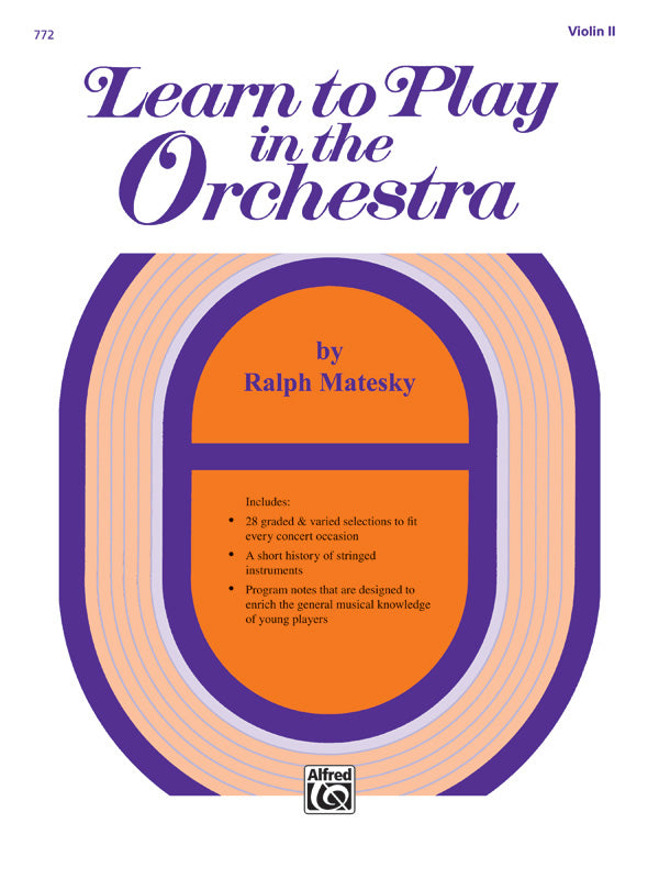 LEARN TO PLAY IN THE ORCHESTRA BK 1 VLN 2