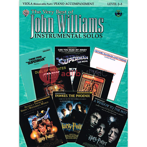 Very Best of John Williams Viola Bk/CD