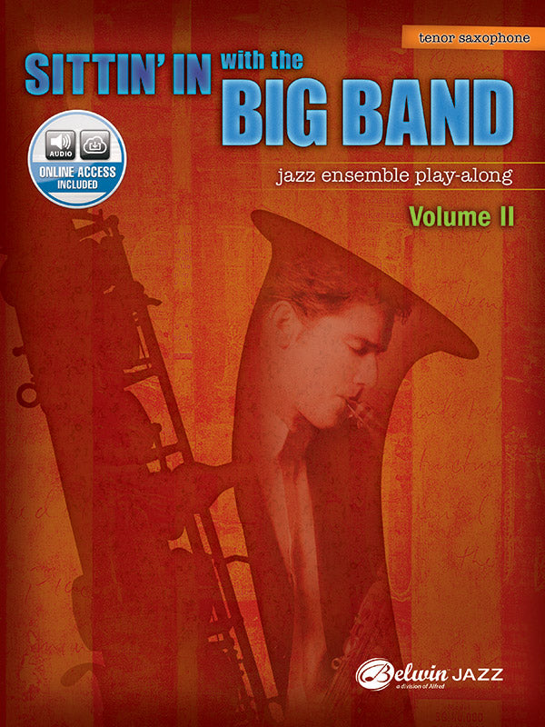 SITTIN IN WITH THE BIG BAND BK 2 TEN SAX BK/CD