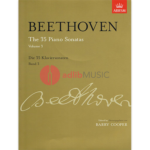 Beethoven 35 Piano Sonatas Volume 3