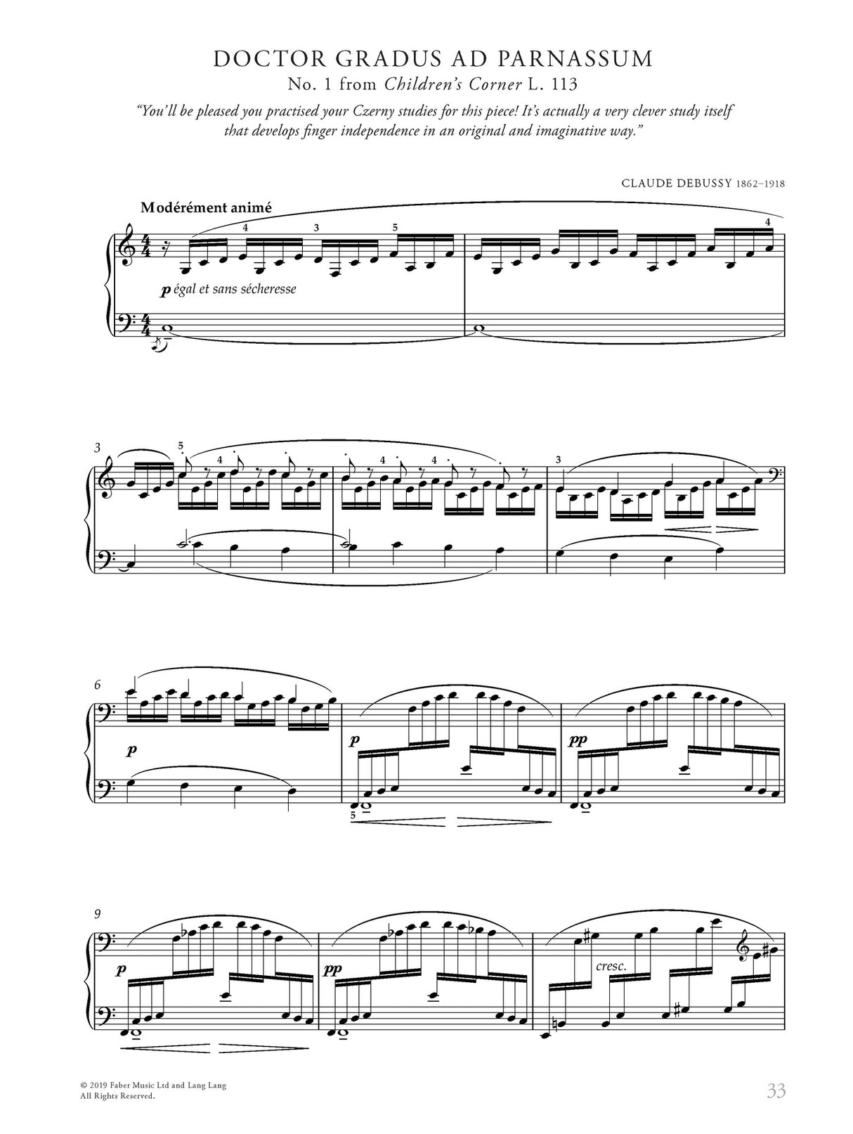 Lang Lang Piano Book Encore Edition