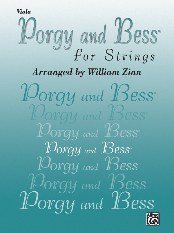 Porgy and Bess for Strings Viola