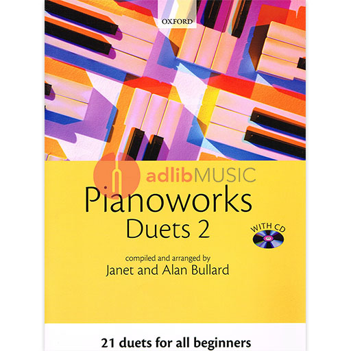 Pianoworks Duets Book 2 - Piano Duet/CD by Bullard/Bullard Oxford 9780193378360