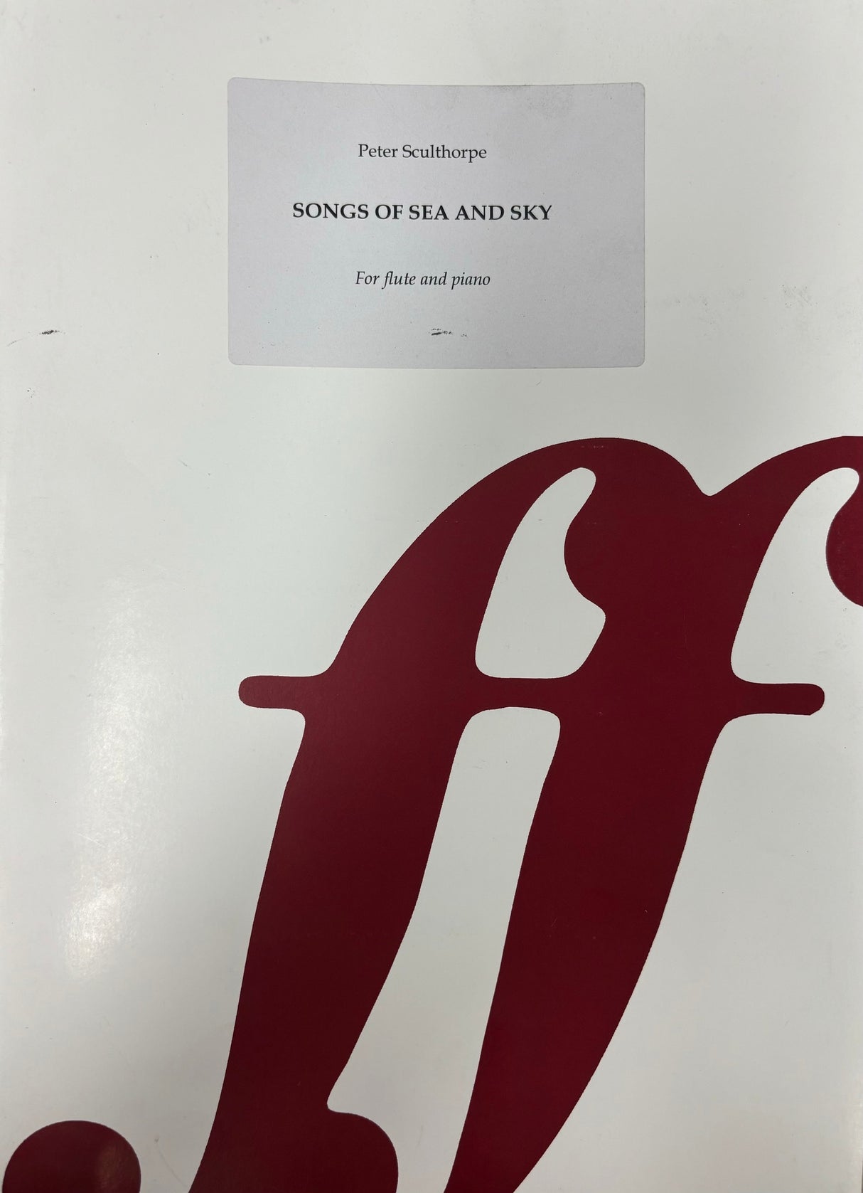 Songs of Sea and Sky Flute/Piano