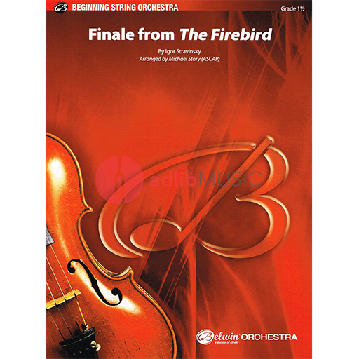 Stravinsky Finale from The Firebird String Orchestra Grade 1.5 Score/Parts arranged by Story