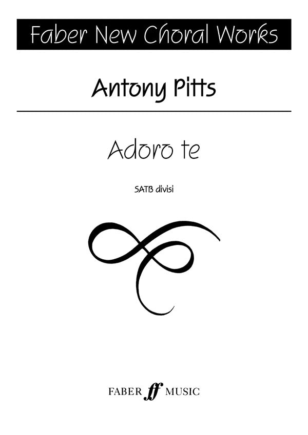 ADORO TE SATB UNACCOMP