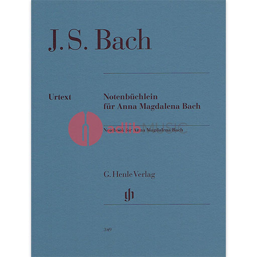 Bach - Notebook for Anna Magdalena Bach - Piano Solo Henle HN349