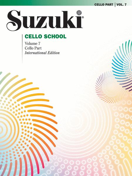 Suzuki Cello School Volume 7 Cello Part
