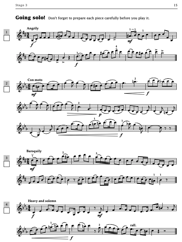 Improve Your Sight Reading Violin Grade 5