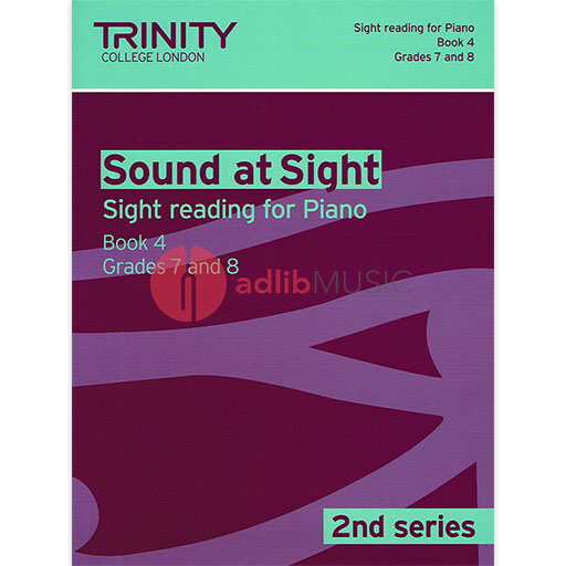 Trinity Sound At Sight Piano Book 4-Grade 7-8 Series 2 -Trinity College TG009210