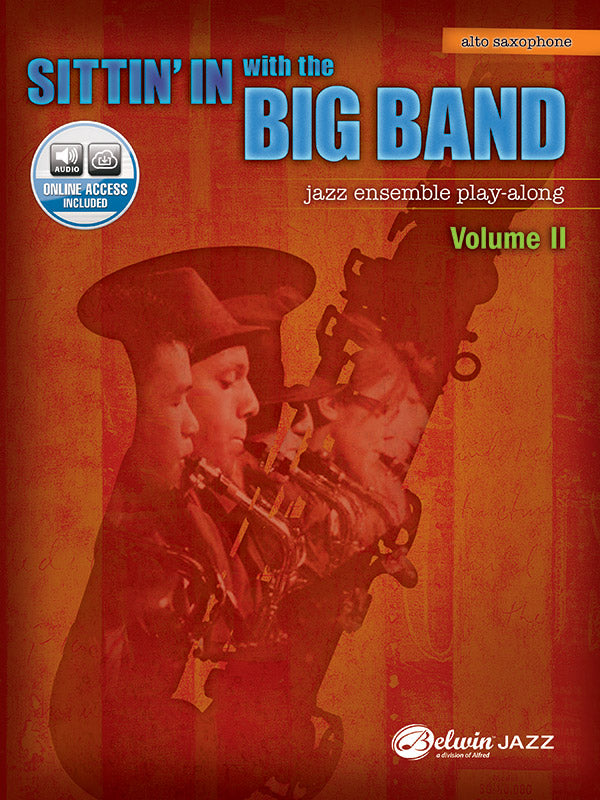 SITTIN IN WITH THE BIG BAND BK 2 ALTO SAX BK/CD