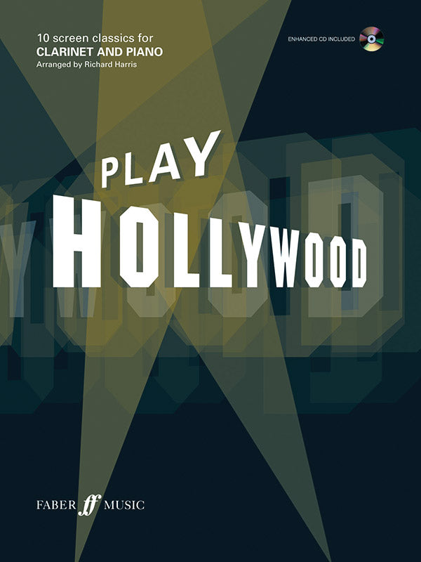 PLAY HOLLYWOOD CLARINET BK/ECD PRINTABLE PNO ACCOM
