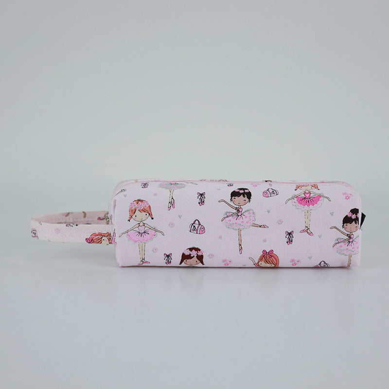 Ballet Pencil Case Pink with Ballerinas  and Ballet Shoes