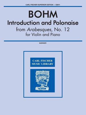 Introduction & Polonaise for Violin and Piano