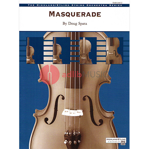 Spata Masquerade String Orchestra Grade 2 Score/Parts