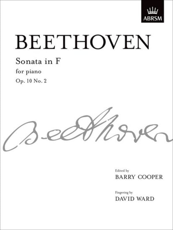 Beethoven Piano Sonata in F Op 10 No 2