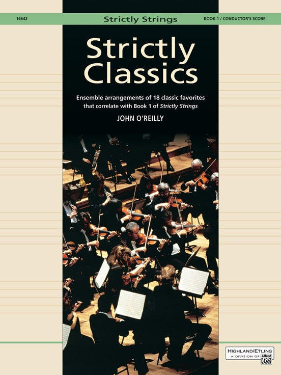 Strictly Classics Book 1 - Conductor's Score edited by O'Reilly Alfred 14642