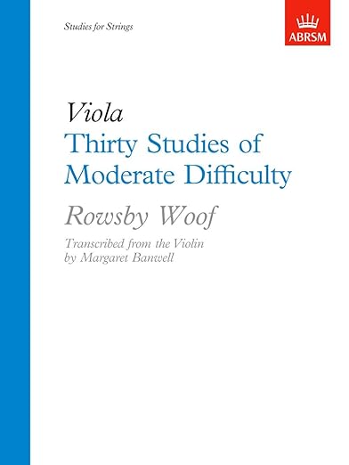 Thirty Studies of Moderate Difficulty for Viola