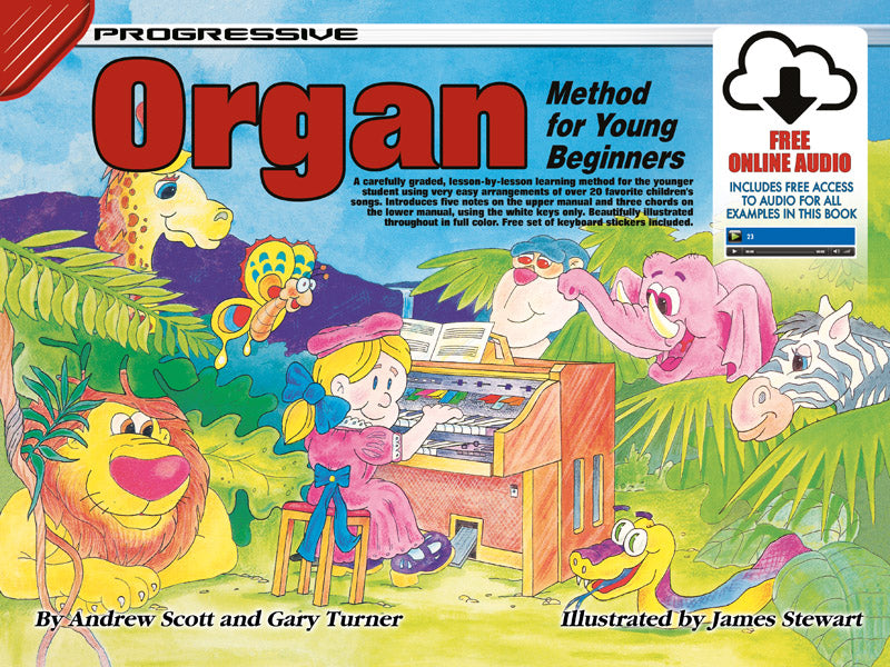 Progressive Organ Method For Young Begin Bk 1 Bk/CD