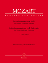 Sinfonia Concertante K 364 Violin/Viola/Piano