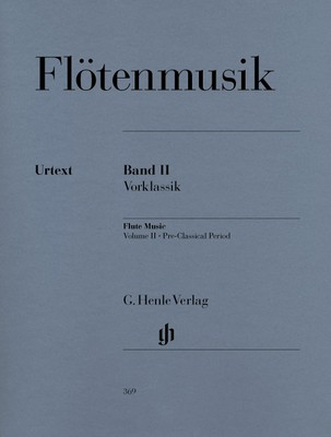 Flute Music Volume 2 Pre-Classical Period Fl/Pno