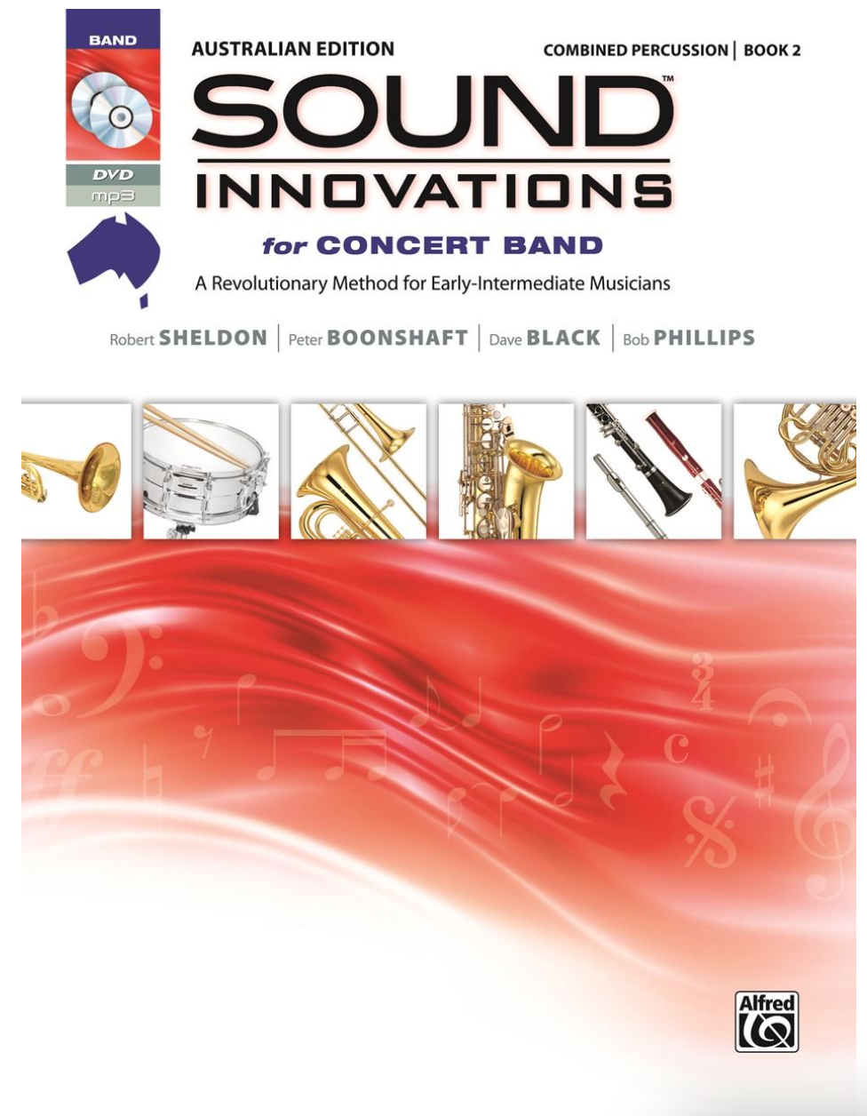 Sound Innovations Aust. Conductor Score Concert Band Book 2 Book/OLA