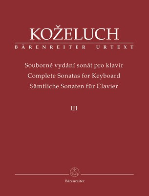 Complete Sonatas for Keyboard Volume 3
