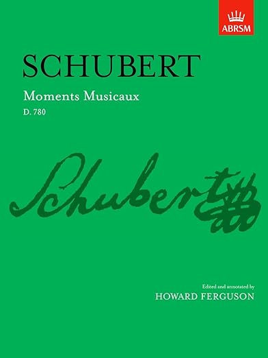 Schubert Moments Musicaux D 780 Piano